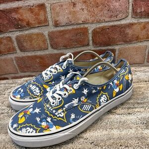 Vans Disney donal duck sneakers men’s Sz 10